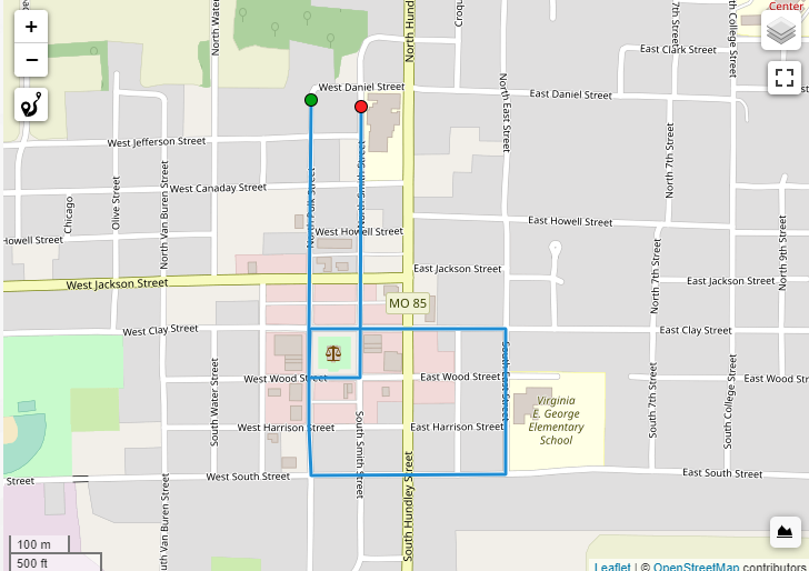 Albany Homecoming Parade Route