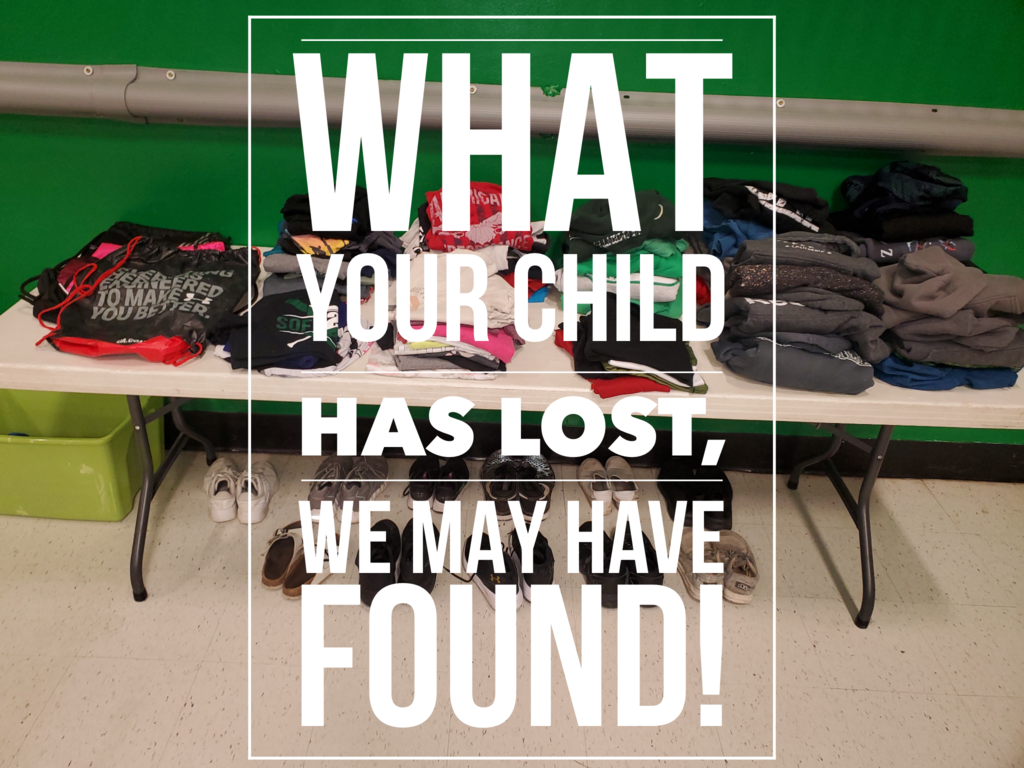 AMSHS lost and found